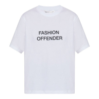 Victoria Beckham T-shirt 'Slogan-Print' pour Femmes