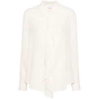 Victoria Beckham Blouse à manches longues 'Ruffle-Detail' pour Femmes