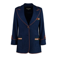 Gucci Blazer 'Single-Breasted Buttoned' pour Femmes