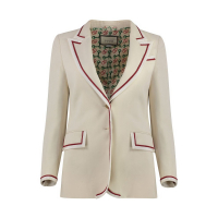 Gucci Blazer 'Single-Breasted Buttoned' pour Femmes