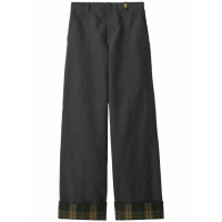 Burberry Pantalon 'Check-Trim' pour Femmes