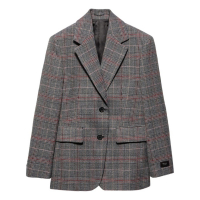 Prada Blazer 'Prince Of Wales Checked' pour Femmes