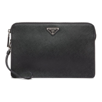 Prada Pochette 'Logo Plaque' pour Hommes