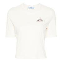 Prada T-shirt 'Logo-Print' pour Femmes