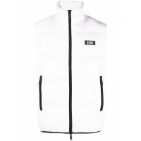 Dsquared2 Gilet matelassé 'Logo-Print' pour Hommes