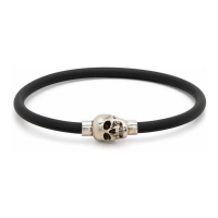 Alexander McQueen Bracelet 'Skull-Fastening Detail' pour Hommes