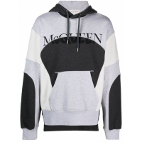 Alexander McQueen Sweatshirt à capuche  'Logo-Print' pour Hommes