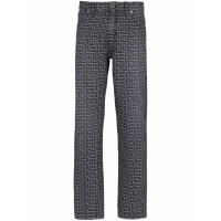 Balmain Jeans 'Monogram Jacquard' pour Hommes