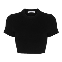 Alexander Wang Crop Top 'Logo-Embossed' pour Femmes