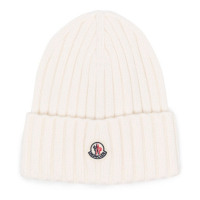 Moncler Bonnet 'Logo-Appliqué' pour Femmes