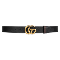 Gucci Ceinture 'GG Marmont Reversible Thin' pour Hommes