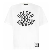 Dolce&Gabbana T-shirt 'Logo-Print' pour Hommes