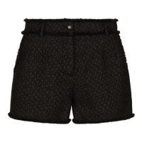 Dolce&Gabbana 'Frayed Detailing Tailored' Shorts für Damen