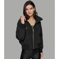 Karl Lagerfeld Paris 'Cropped Logo' Bomberjacke für Damen