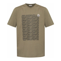 Moncler Men's 'Logo-Print' T-Shirt