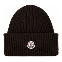 Moncler Men's 'Logo Patch' Beanie