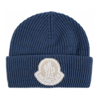 Moncler Men's 'Logo-Patch' Beanie