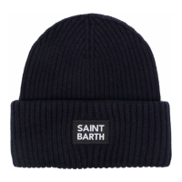 Mc2 Saint Barth Men's 'Logo-Patch' Beanie