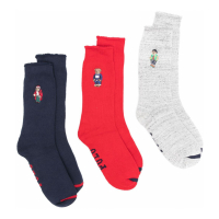 Polo Ralph Lauren Men's 'Polo Bear' Socks - 3 Pairs