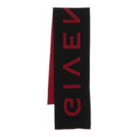 Givenchy Men's 'Logo-Jacquard' Wool Scarf