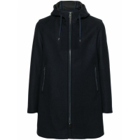 Herno Men's 'Logo-Plaque Hooded' Coat