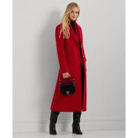 LAUREN Ralph Lauren Women's 'Long Notched-Collar' Coat