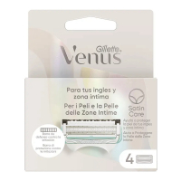 Gillette 'Venus Intima Satin Care' Razor Refill - 4 Pieces