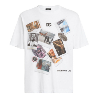 Dolce&Gabbana Men's 'Photograph-Print' T-Shirt