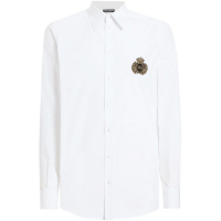 Dolce&Gabbana Men's 'Logo-Patch' Shirt