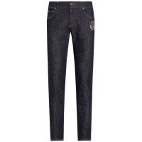 Dolce&Gabbana Men's 'Logo-Appliqué' Skinny Jeans