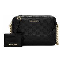 Michael Kors Women's 'Jet Set Large East West With Card Holder In Gift Box' Crossbody Bag