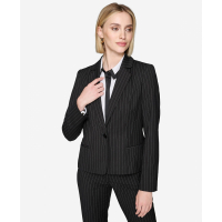 Karl Lagerfeld Paris 'Pinstriped One-Button' Klassischer Blazer für Damen