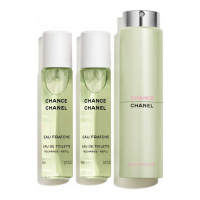 Chanel Eau de toilette - Recharge 'Chance Eau Fraîche Twist & Spray' - 20 ml, 3 Pièces