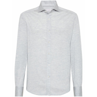 Brunello Cucinelli Men's 'Jersey' Shirt