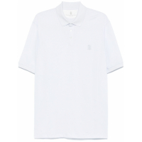 Brunello Cucinelli Men's 'Logo-Print' Polo Shirt