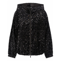 Emporio Armani Women's 'Sequin-Embellished' Bomber Jacket