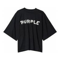 Purple Brand 'Distorted Wordmark' T-Shirt für Herren