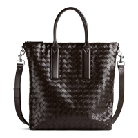 Bottega Veneta Men's 'Intrecciato Zipped North-South' Tote Bag