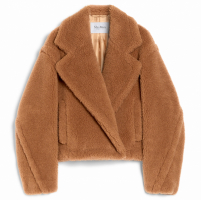 Max Mara Women's 'Cropped Icon' Teddy Coat