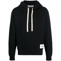 Jil Sander 'Logo-Patch Drawstring' Kapuzenpullover für Herren