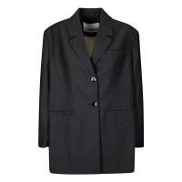 Ganni 'Stripe Suiting' Klassischer Blazer für Damen