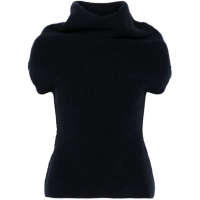 Rick Owens 'Crater Knitted' Kurzarm Top für Damen