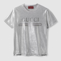 Gucci 'Laminated' T-Shirt für Damen