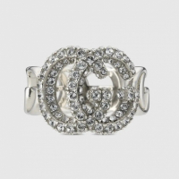 Gucci 'Gg Marmont Crystal' Ring für Damen