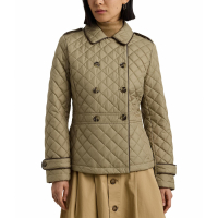 LAUREN Ralph Lauren 'Short Db Crd Trim' Gesteppte Jacke für Damen