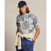 Polo Ralph Lauren 'Classic-Fit Mesh Graphic' Polohemd für Herren