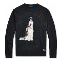 Polo Ralph Lauren 'Dog-Intarsia Cashmere' Pullover für Herren