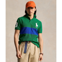 Polo Ralph Lauren 'Custom Slim-Fit Big Pony Mesh' Polohemd für Herren