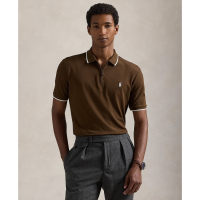 Polo Ralph Lauren 'Classic-Fit Stretch Mesh Zip' Polohemd für Herren