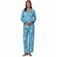 LAUREN Ralph Lauren 'Floral Notched-Collar' Pyjama-Set für Damen - 2 Stücke